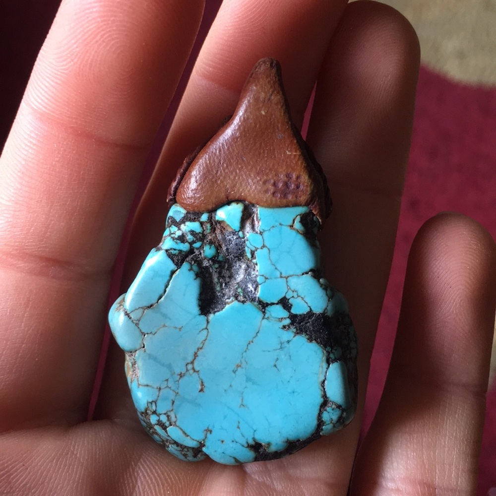 Turquoise pendant - Picture 3 of 3